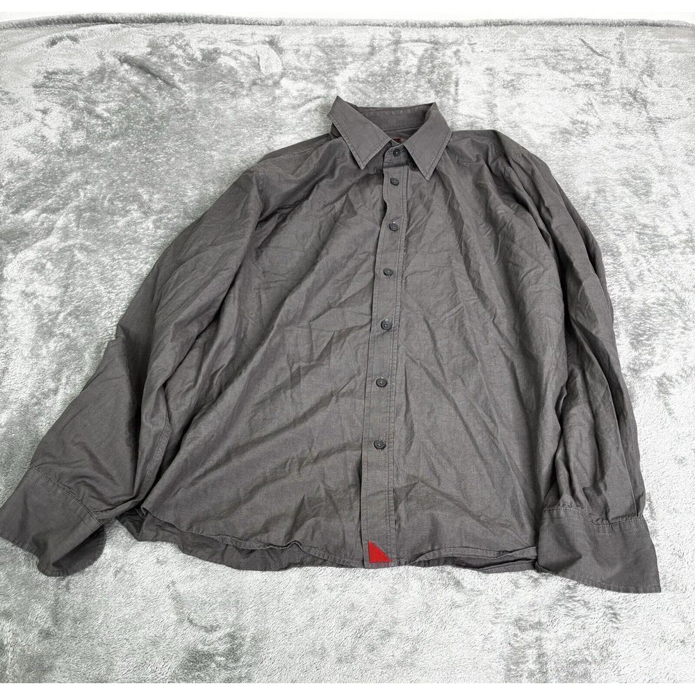 UNTUCKit Gray Casual Button Down Shirt